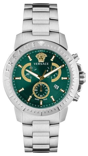 versace vrscve2e00821|Versace VE2E00821 New Chrono watch 45 mm .